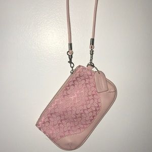 Vintage Coach Wristlet